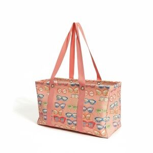 Thirty-One Large Pink Collapsible Tote